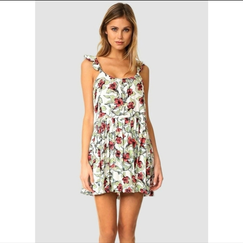 NWOT Free People Dear You Mini Dress (M)